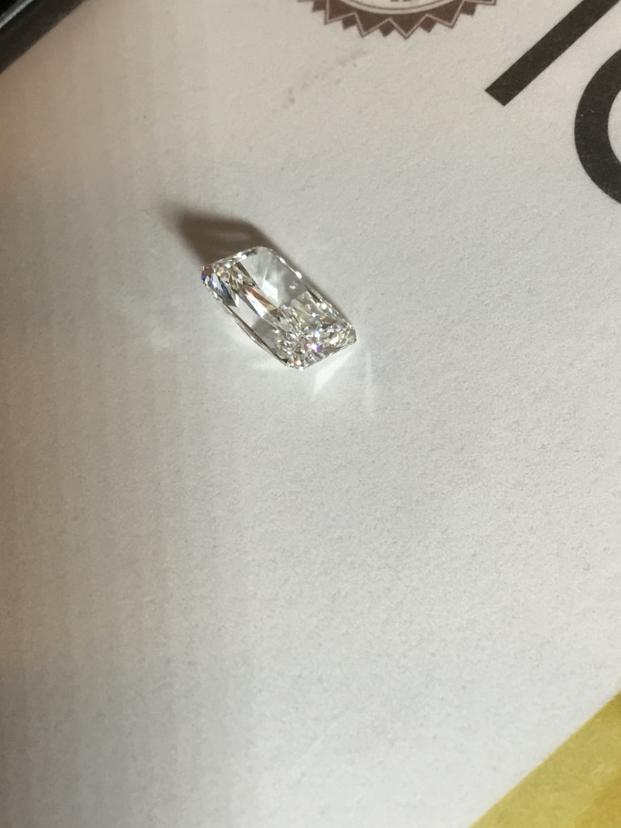 Radiant Cut.. Lab-Grown Diamond